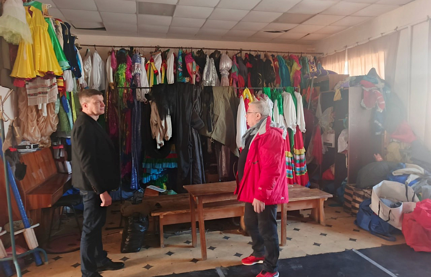 В Евпатории начался ремонт помещений центра культуры и досуга